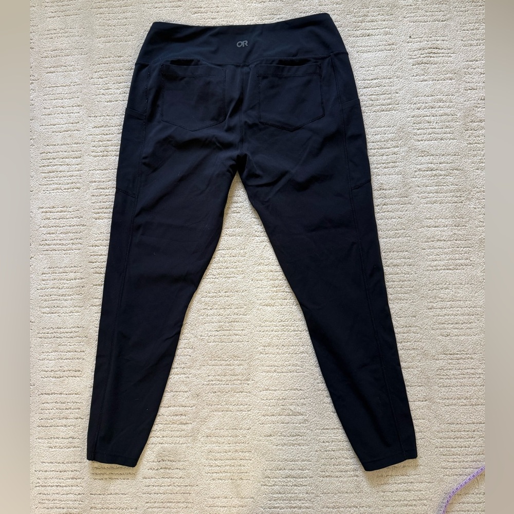 Outdoor Research Black Logo Activewear Leggings
